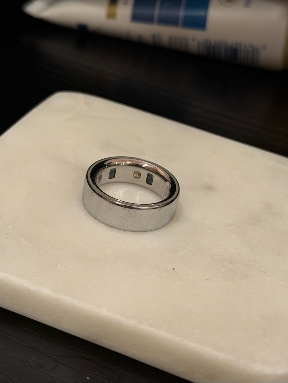 Oura ring 4 - size 10 - silver - Picture 4 of 5